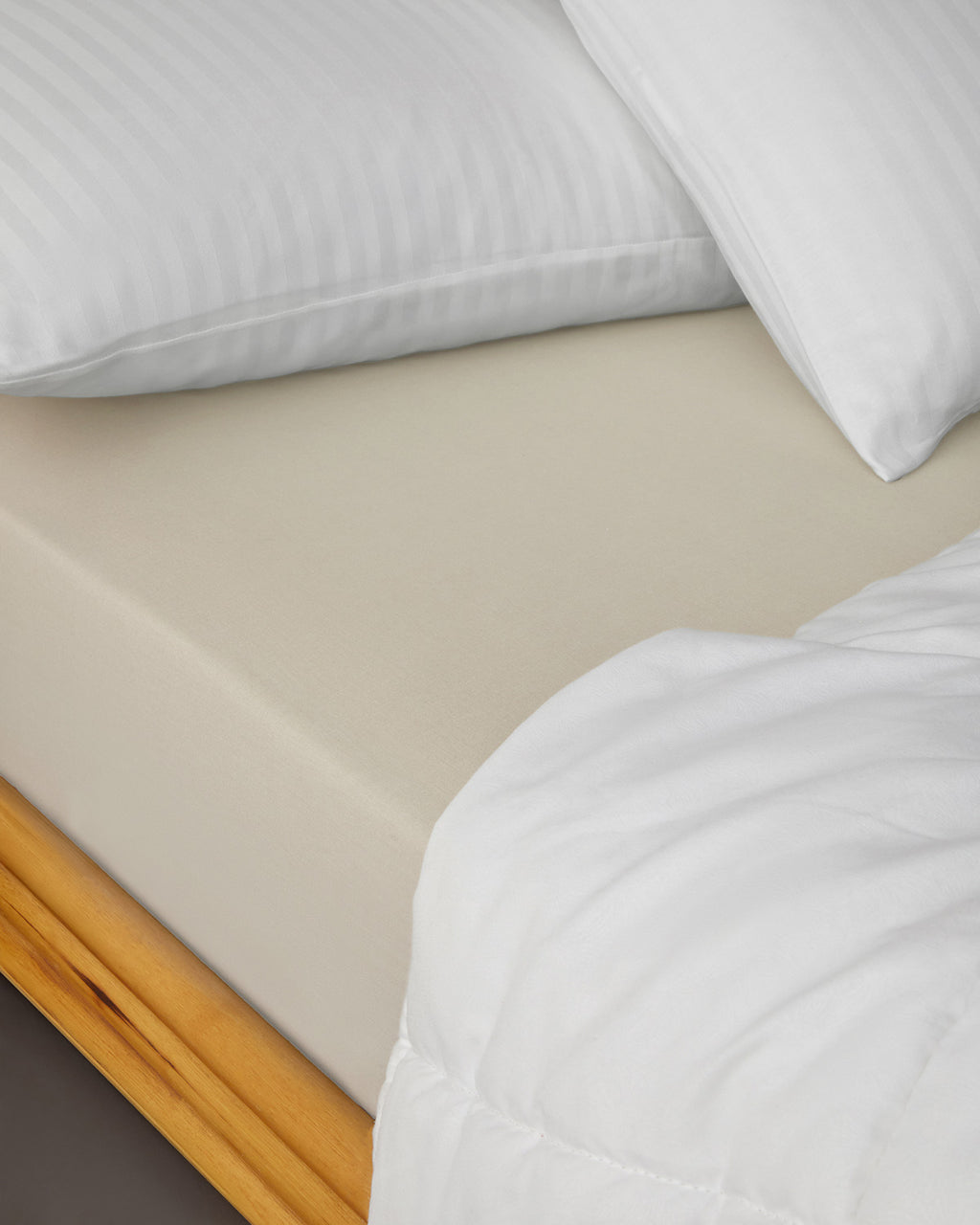 Novella Premium Soft Cotton Fitted Sheet - Purple, Cream & more (view 20)
