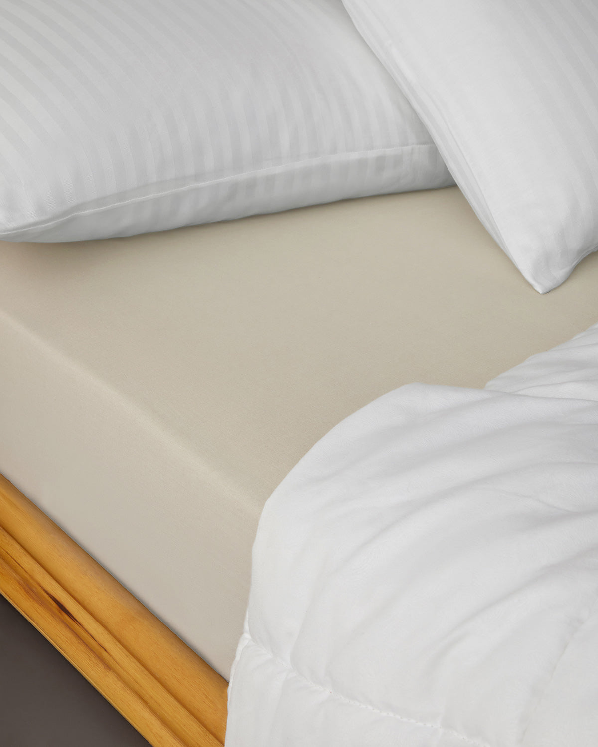 Novella Premium Soft Cotton Fitted Sheet - Purple, Cream & more (view 20)
