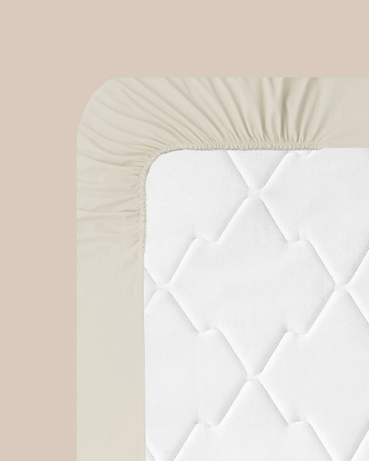 Novella Premium Soft Cotton Fitted Sheet - Purple, Cream & more (view 23)