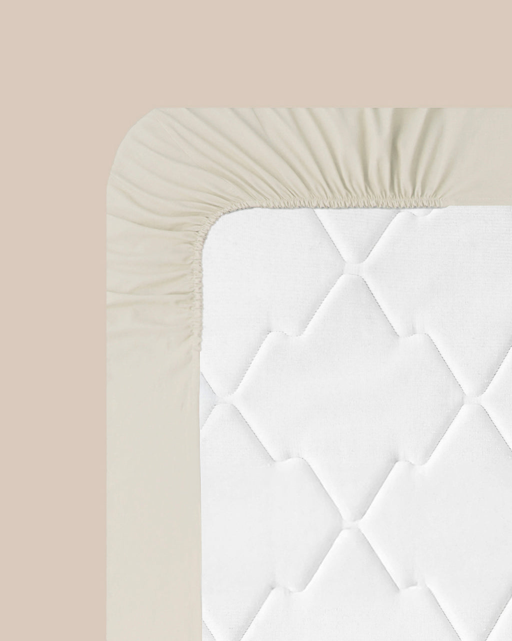 Novella Premium Soft Cotton Fitted Sheet - Purple, Cream & more (view 31)