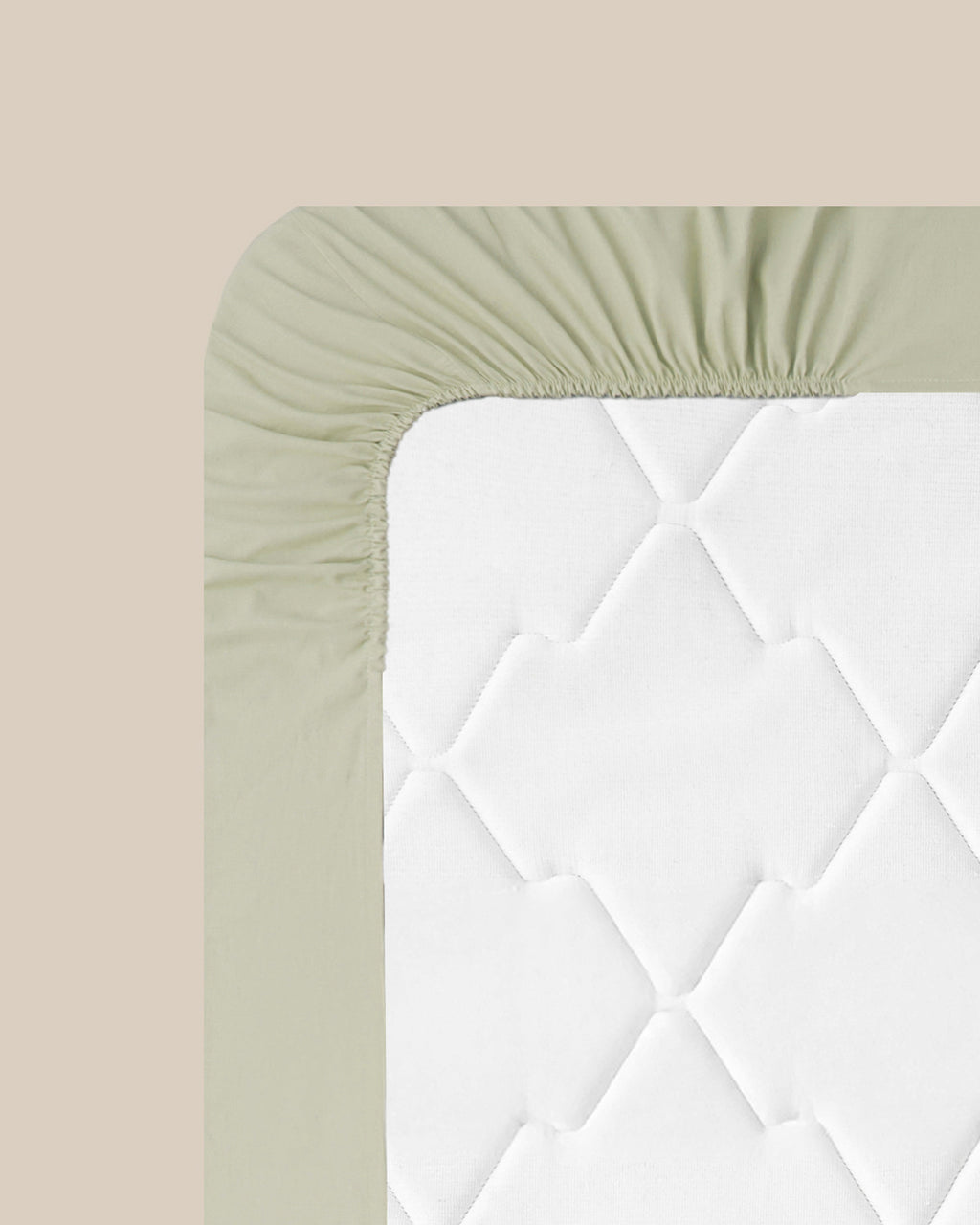 Novella Premium Soft Cotton Fitted Sheet - Purple, Cream & more (view 39)