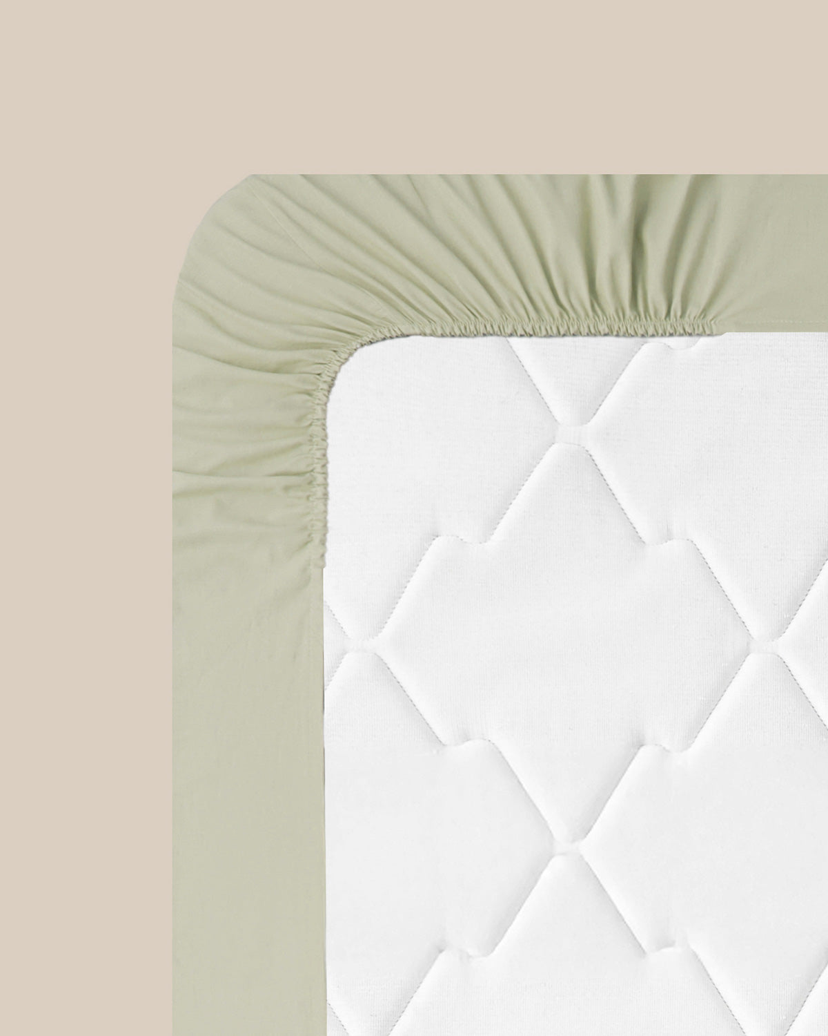 Novella Premium Soft Cotton Fitted Sheet - Purple, Cream & more (view 39)