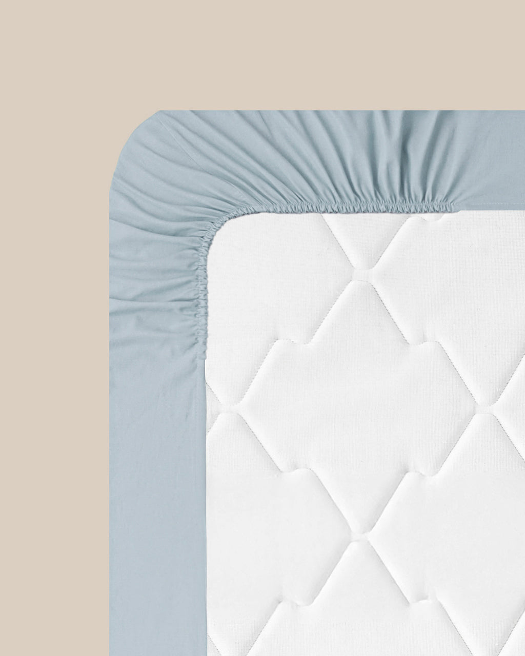 Novella Premium Soft Cotton Fitted Sheet - Purple, Cream & more (view 63)