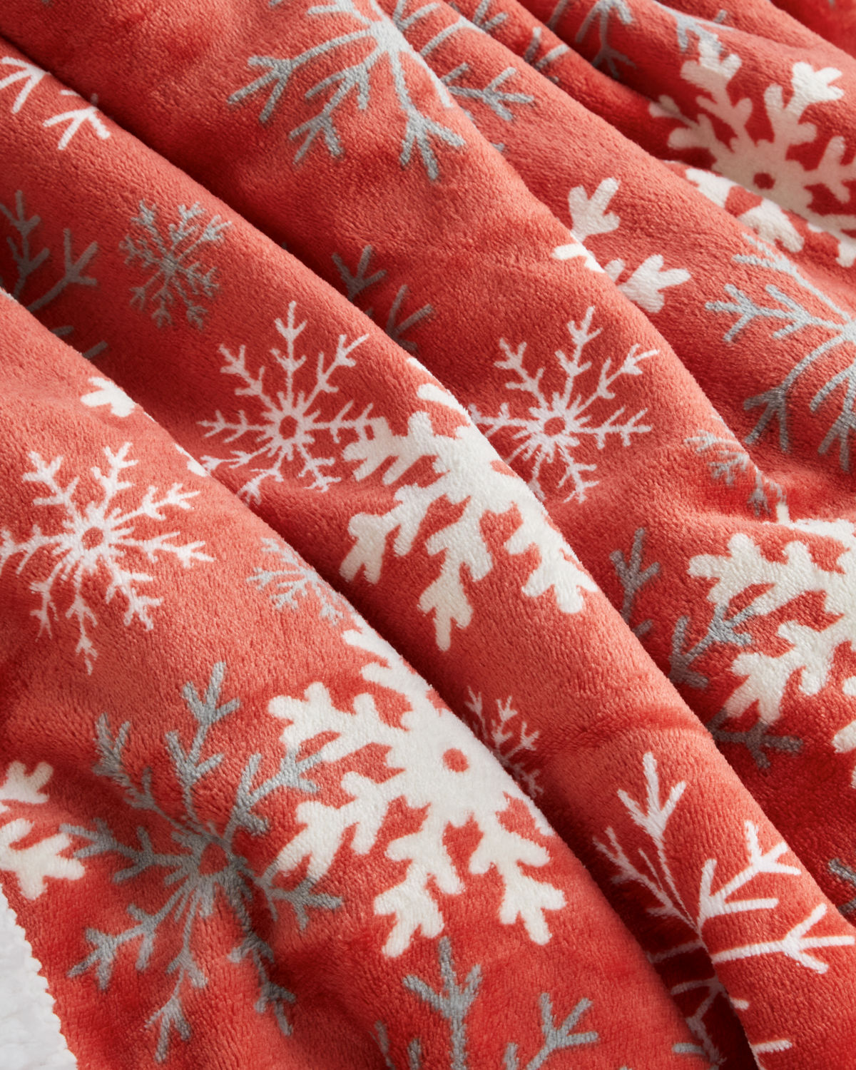 Snowland Sofa Throw 120x160 cm Red (view 3)