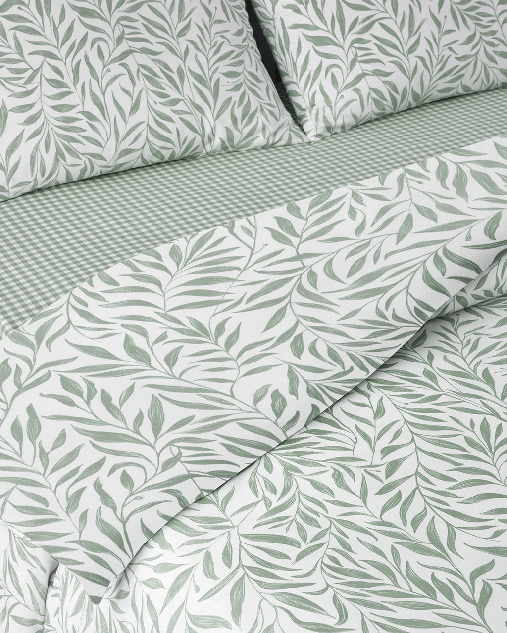 Leaf Dream Easy Iron Duvet Cover Set (view 9)