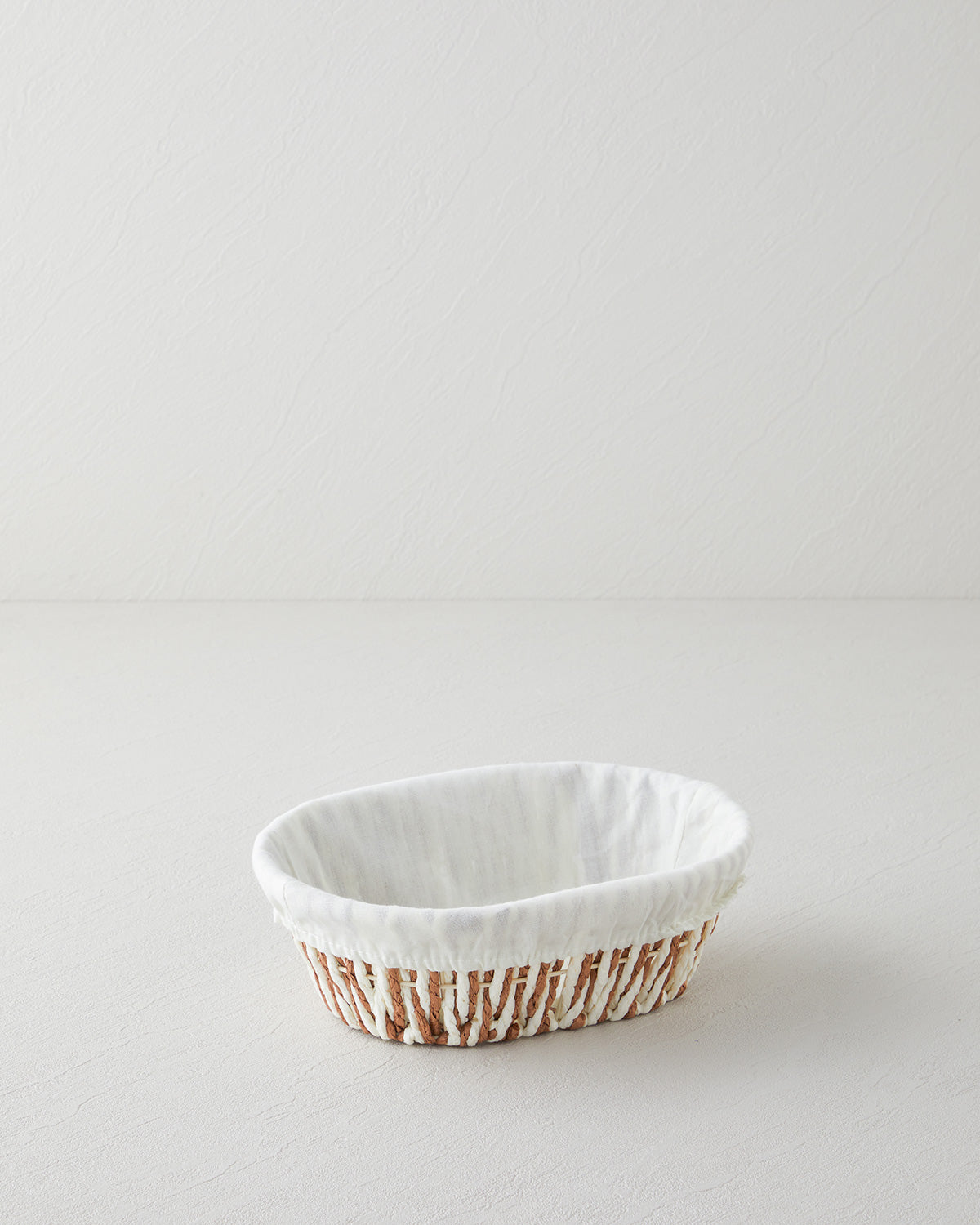 Navessa Paper Bread Basket 24x18x8 cm Cream (view 2)