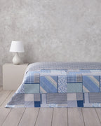 Patch Mosaic Multi-Purpose Cover Blue (view 11)