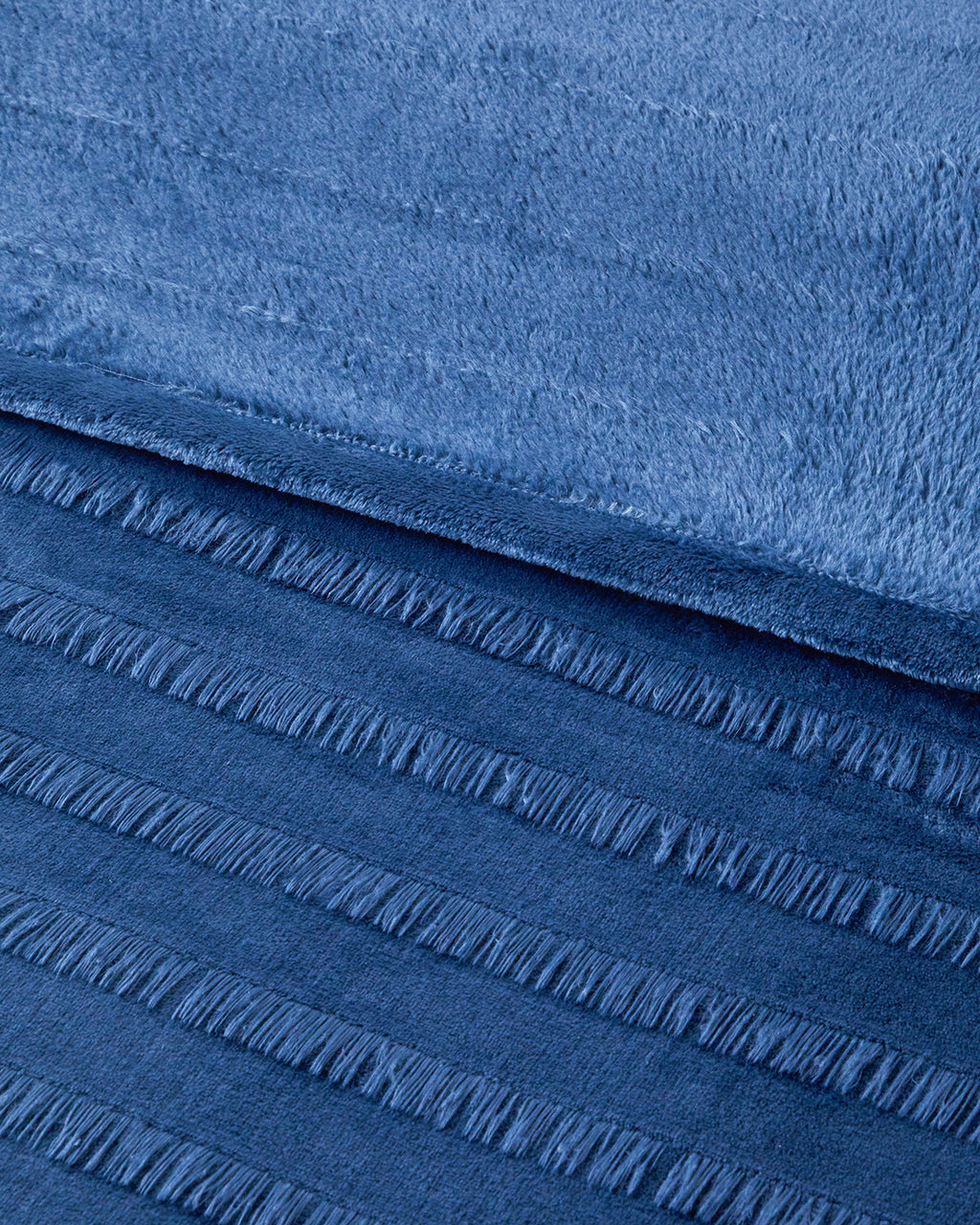 Super Soft Blanket - Navy Blue - Double 200x220 cm (view 2)