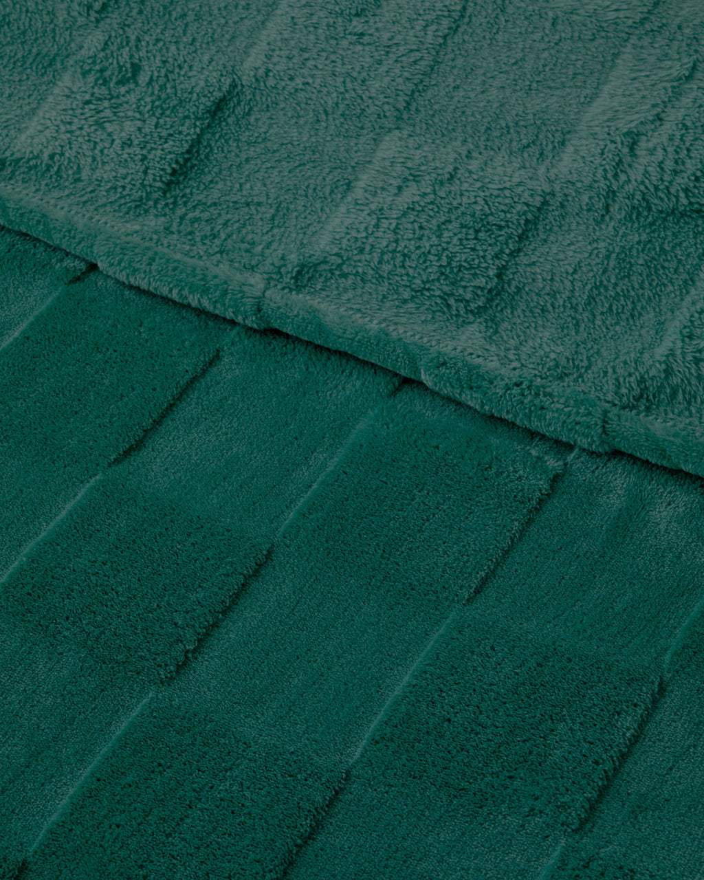 Jacquard Supersoft Blanket - Blue - Single 150x200 cm (view 3)