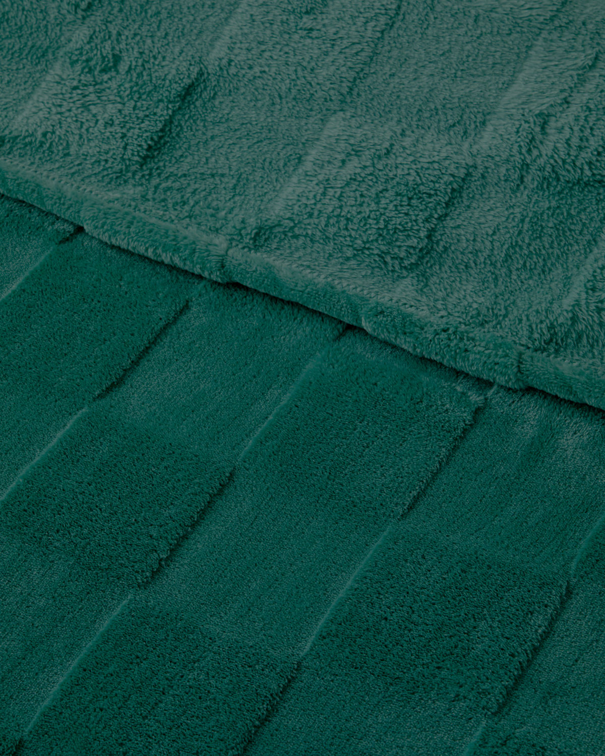 Jacquard Supersoft Blanket - Blue - Single 150x200 cm (view 3)