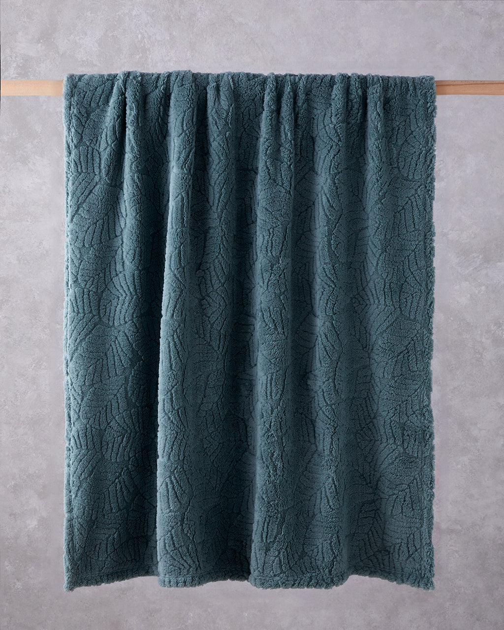 Jacquard Wellsoft TV Blanket 120x160 cm - Sage