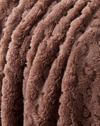 Jacquard Wellsoft TV Blanket 120x160 cm Dark Beige (view 3)