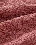 Bed Spread Set Maroon (view 12)