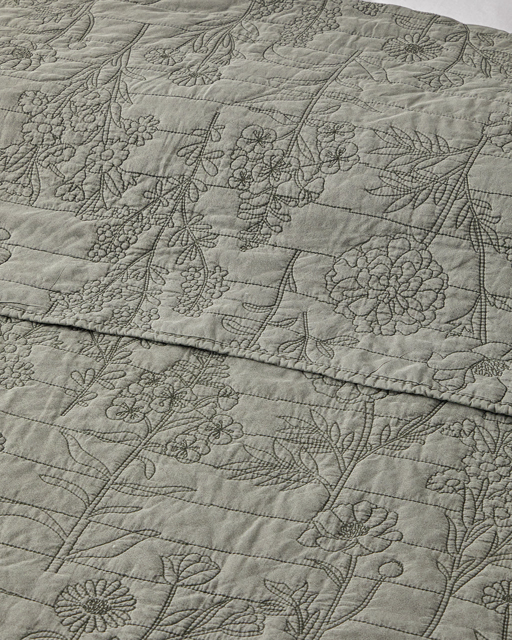 Bed Spread Set Green - Double 200x220 cm (view 2)