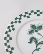 Porcelain Serving Plate 25 cm Green (view 3)