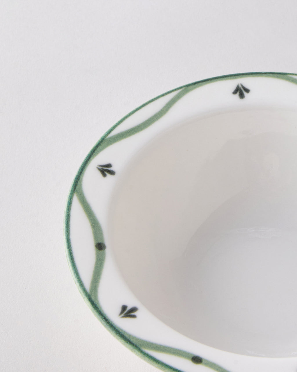Porcelain Bowl.. Green (view 3)
