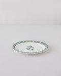 Porcelain Rectangular Plate 30 cm Green