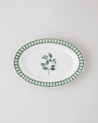 Porcelain Rectangular Plate 30 cm Green (view 2)