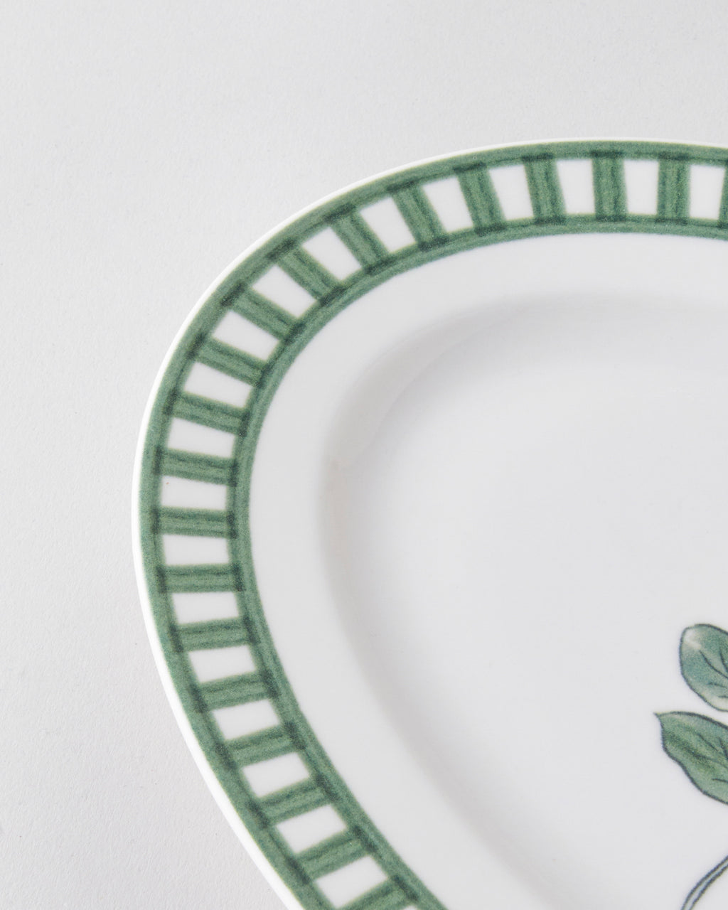 Porcelain Rectangular Plate 30 cm Green (view 3)