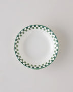 Porcelain Snack Bowl 11 cm White - Green (view 2)
