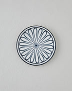 Porcelain Cake Plate 19 cm Black - White (view 2)