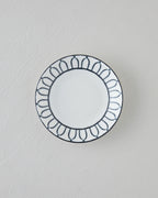 Porcelain Deep Plate 19 cm Black - White (view 2)