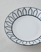 Porcelain Deep Plate 19 cm Black - White (view 3)