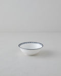 Porcelain Bowl Black - White - 14 cm