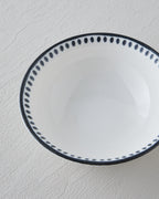 Porcelain Bowl Black - White (view 3)