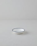 Black Dots Porcelain Snack Bowl 11 cm Black - White