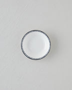 Black Dots Porcelain Snack Bowl 11 cm Black - White (view 2)