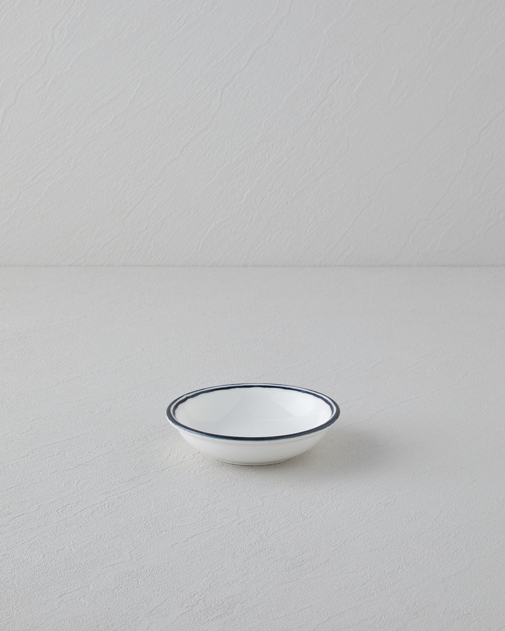 Porcelain Snack Bowl 11 cm Black - White