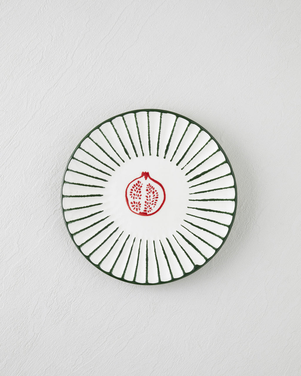 Ceramic Cake Plate 21 cm Red (view 2)