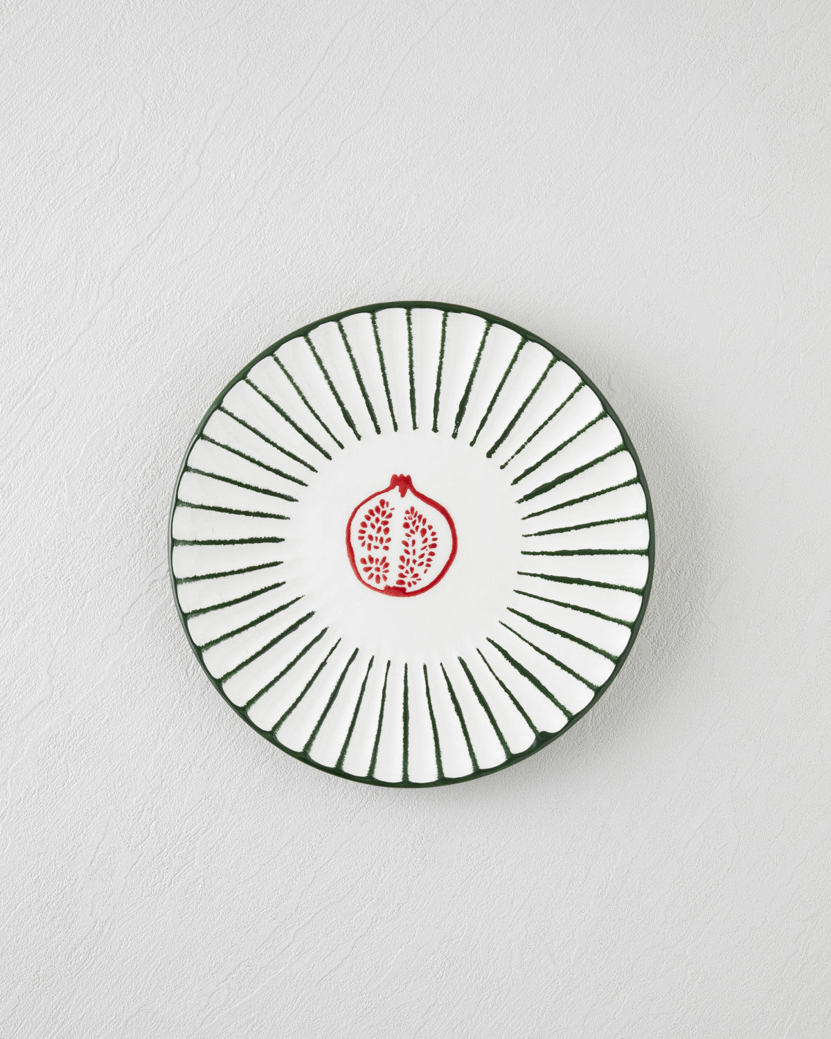 Ceramic Cake Plate 21 cm Red (view 2)