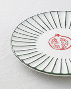Ceramic Cake Plate 21 cm Red (view 3)
