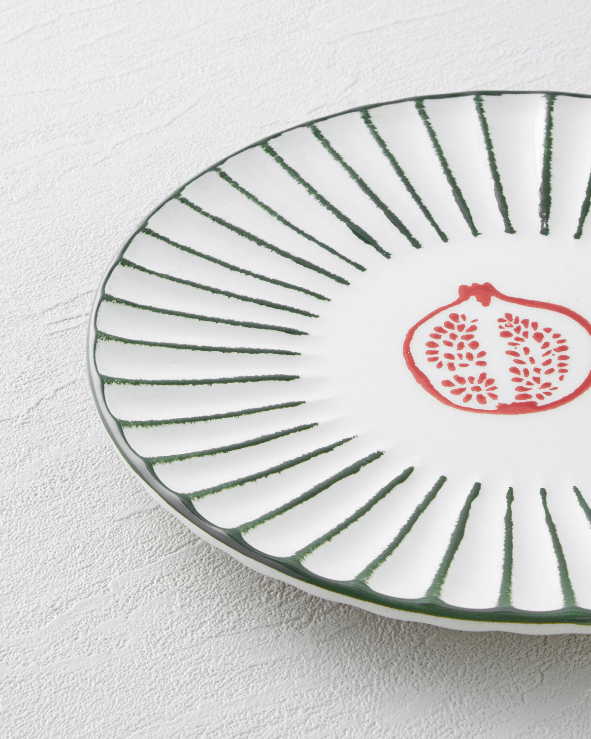 Ceramic Cake Plate 21 cm Red (view 3)