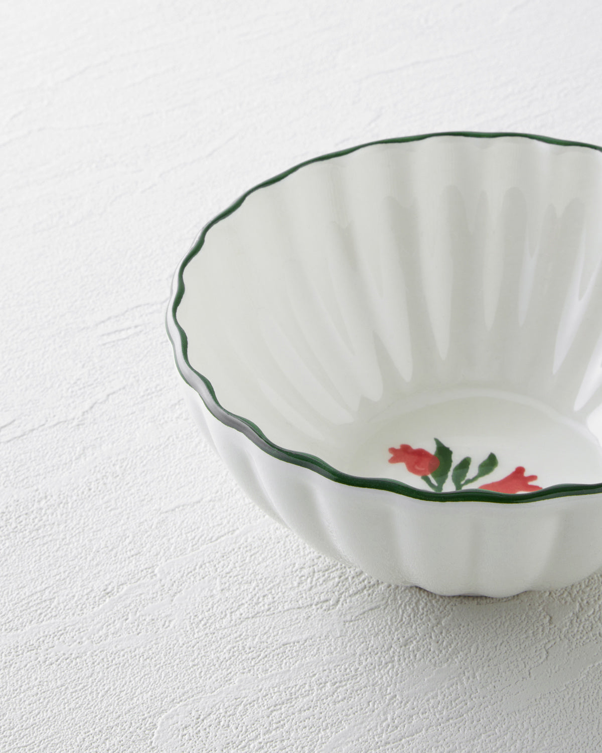 Ceramic Bowl Red (view 3)