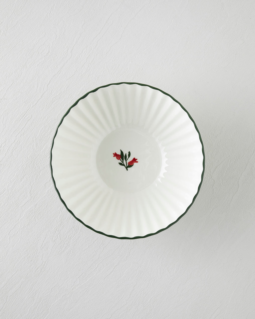 Ceramic Bowl Red (view 7)