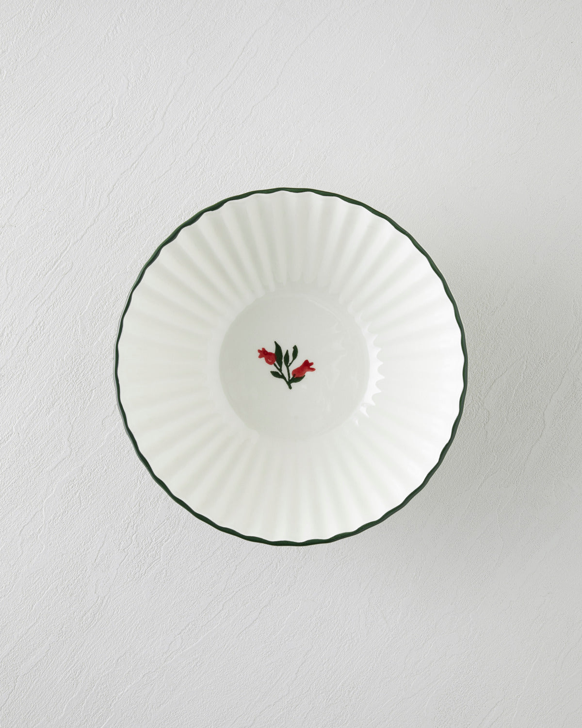 Ceramic Bowl Red (view 7)