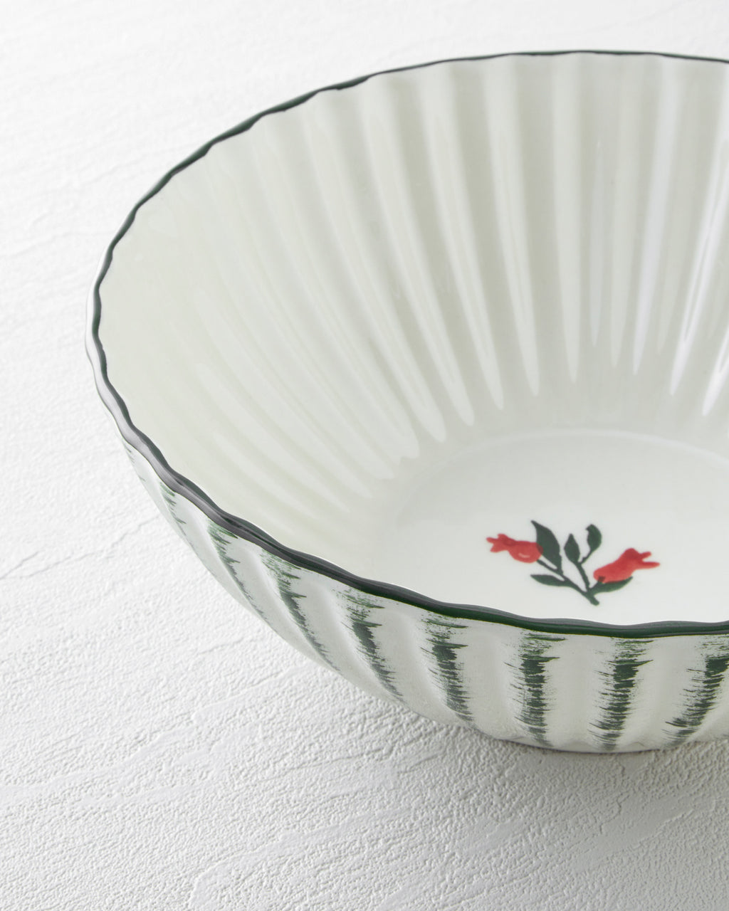 Ceramic Bowl Red (view 8)