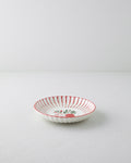 Ceramic Deep Plate 21 cm Red