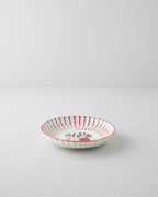 Ceramic Deep Plate 21 cm Red