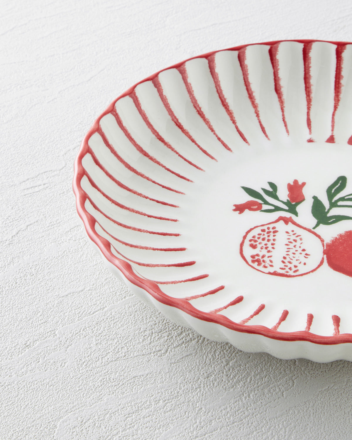 Ceramic Deep Plate 21 cm Red (view 3)