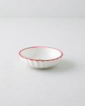 Ceramic Snack Bowl 13 cm Red
