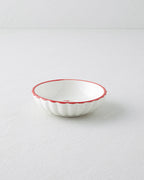 Ceramic Snack Bowl 13 cm Red