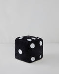 Dice Decorative Cushion 20x20 cm White