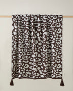 Leopardo Sofa Throw 130x170 cm Brown - Beige