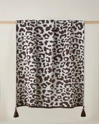 Leopardo Sofa Throw 130x170 cm Brown - Beige (view 2)