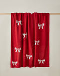 Ribbon Joy Sofa Throw 130x170 cm Red