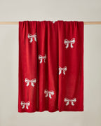 Ribbon Joy Sofa Throw 130x170 cm Red